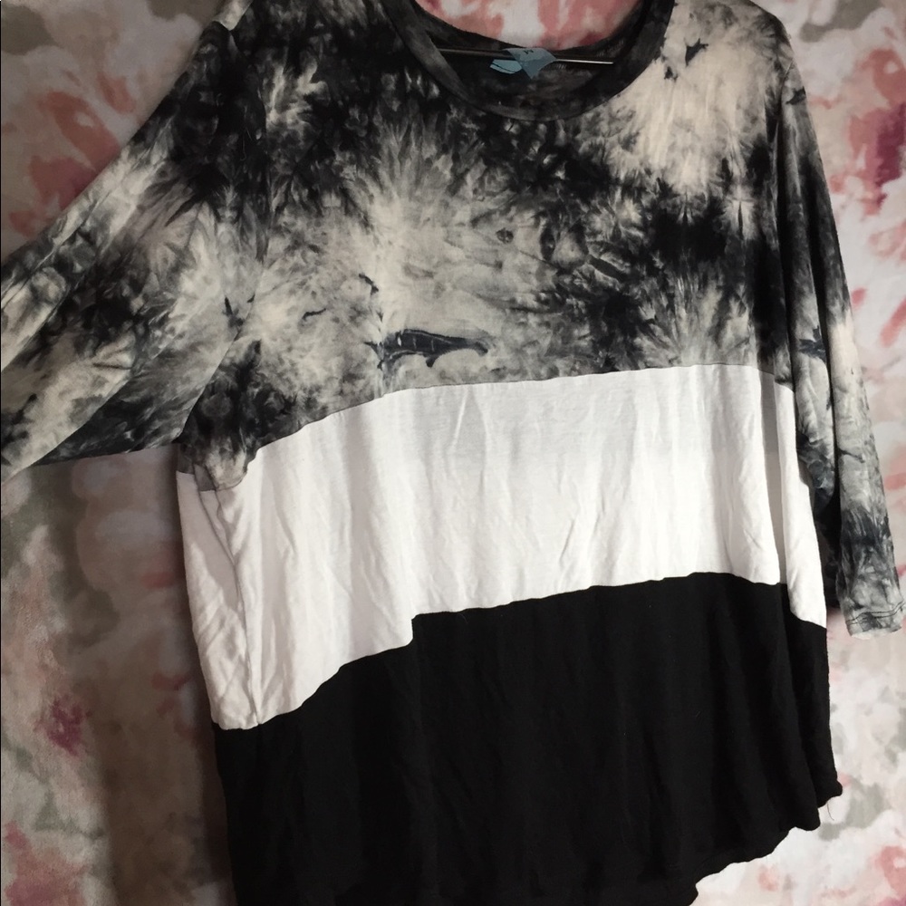 3/4 sleeve tee